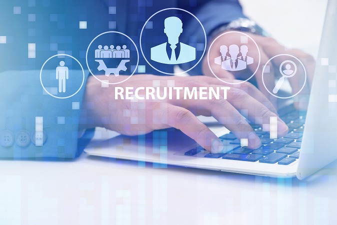 リクルート・青